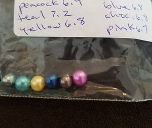 Fresh water cultures pearls